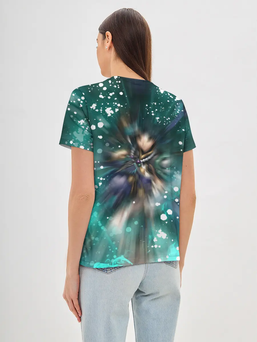 Женская базовая футболка / Сяо | Геншин Импакт