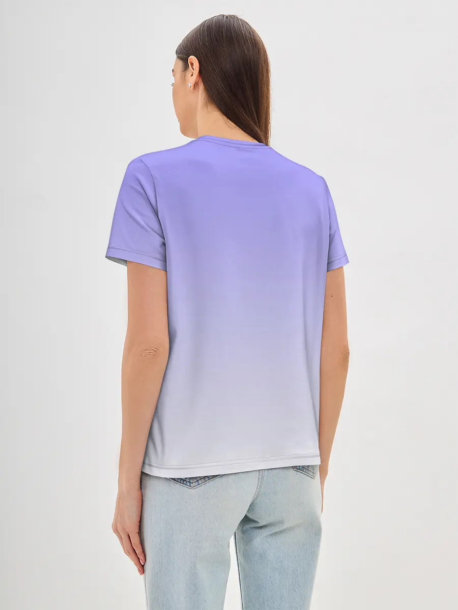 Женская базовая футболка / Нарисованный милый барашек