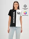 Женская базовая футболка / Honda