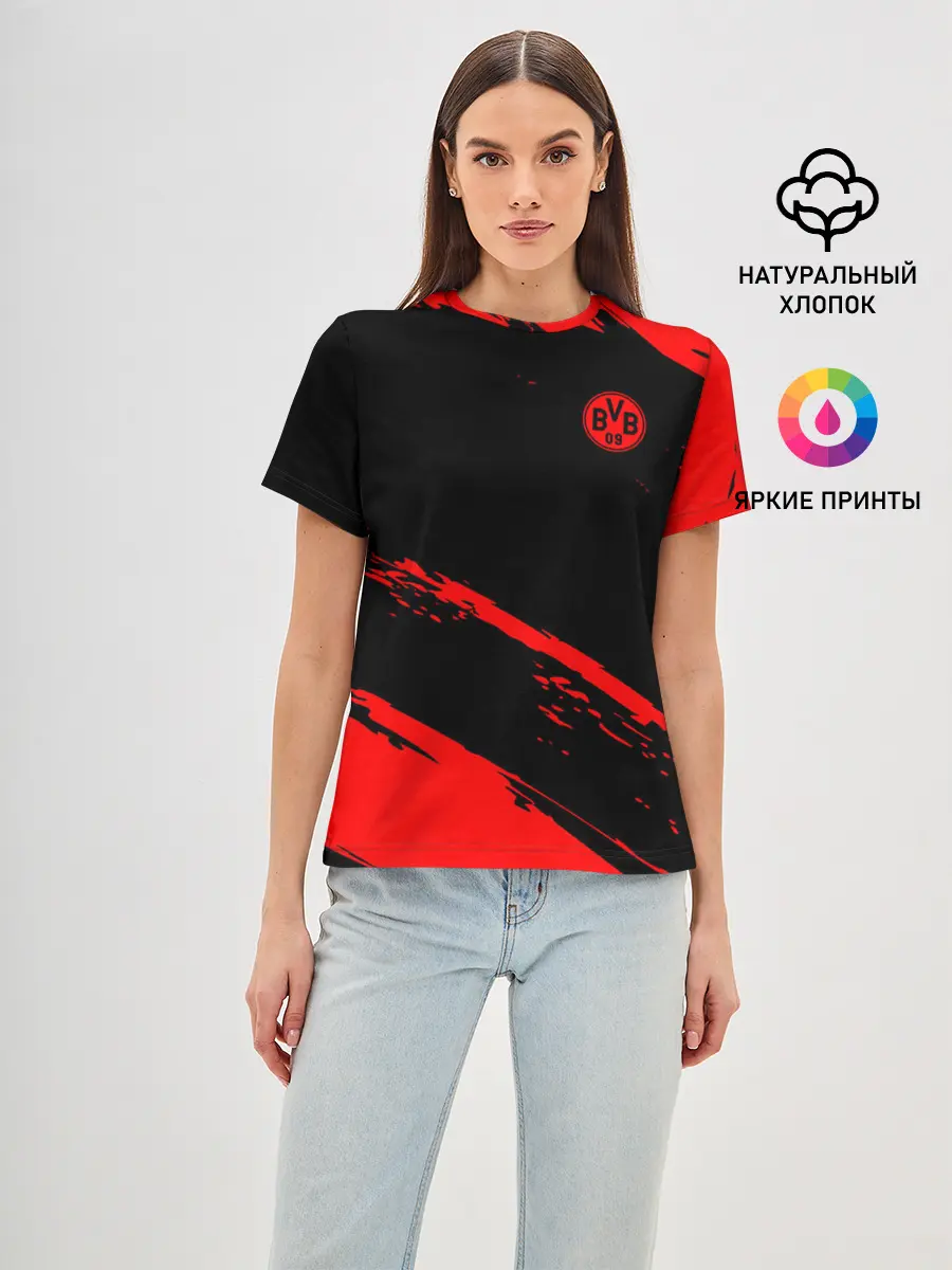 Женская базовая футболка / FC Borussia