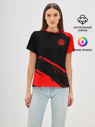 Женская базовая футболка / FC Borussia