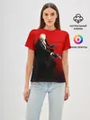 Женская базовая футболка / Hitman_3