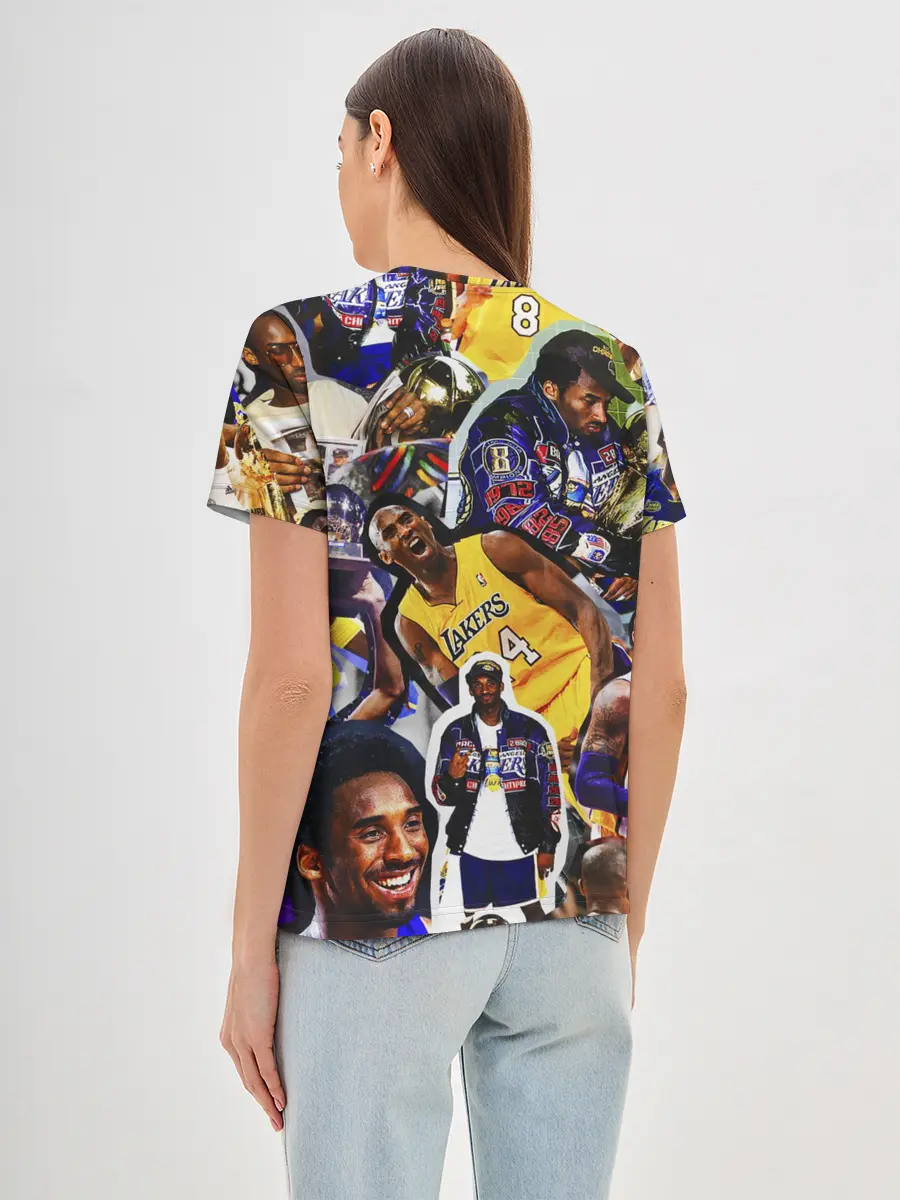 Женская базовая футболка / КОБИ БРАЙАНТ / KOBE BRYANT