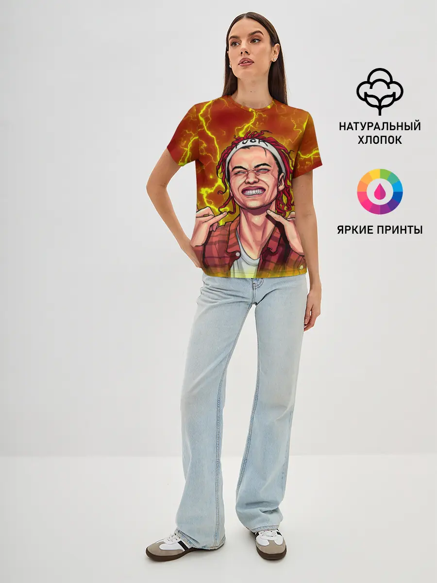 Женская базовая футболка / Gone.Fludd