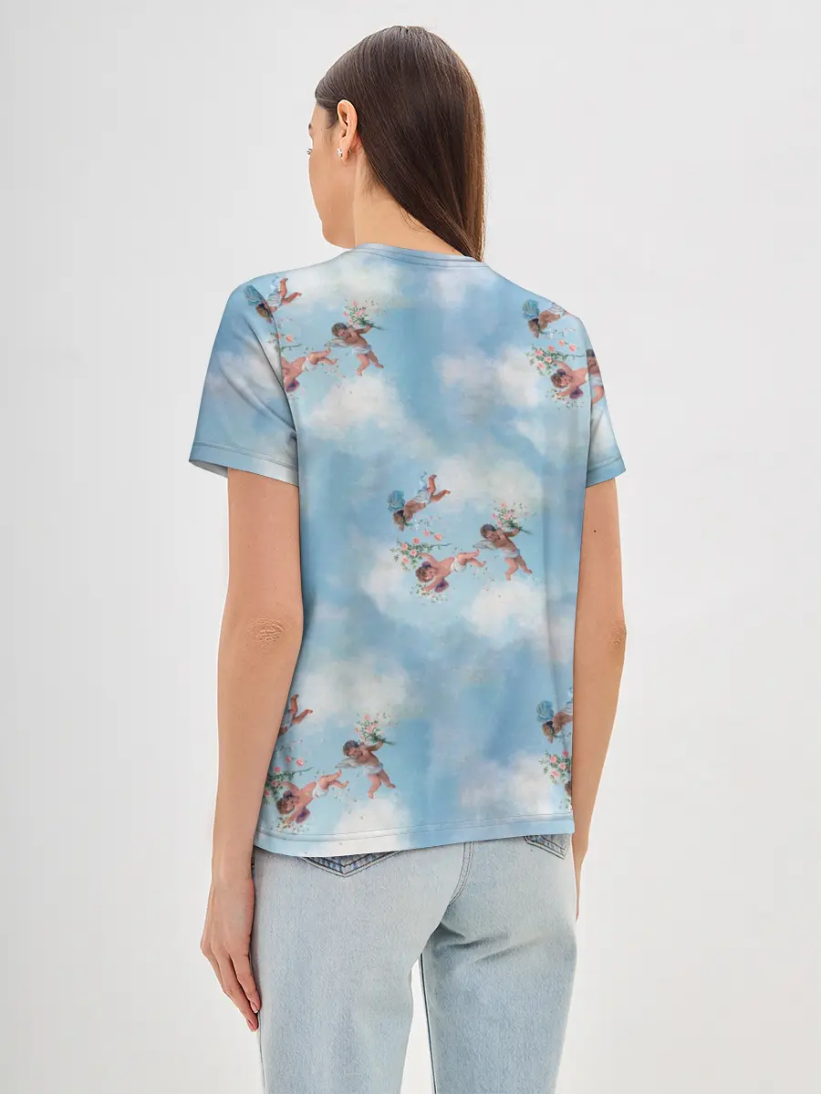 Женская базовая футболка / Renaissance Angels