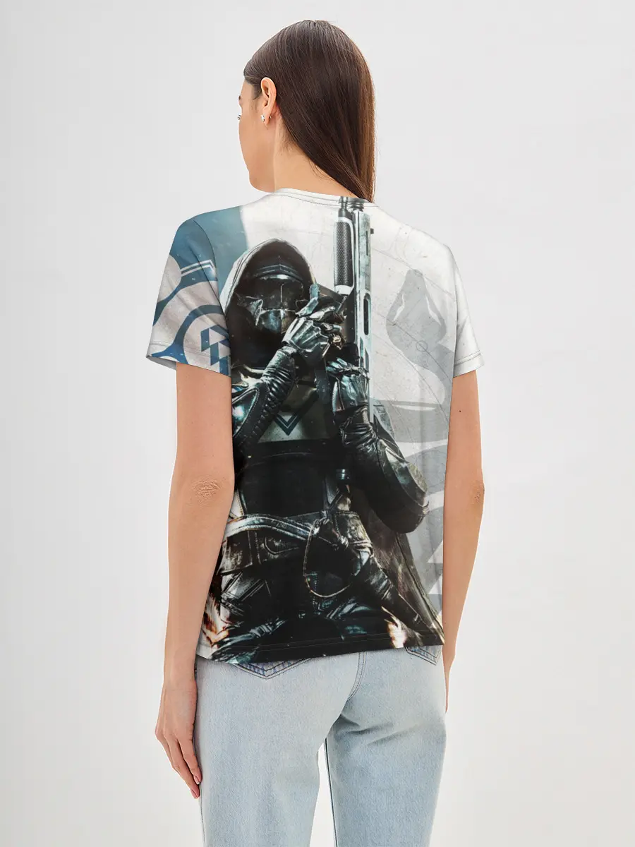 Женская базовая футболка / DESTINY, HUNTER