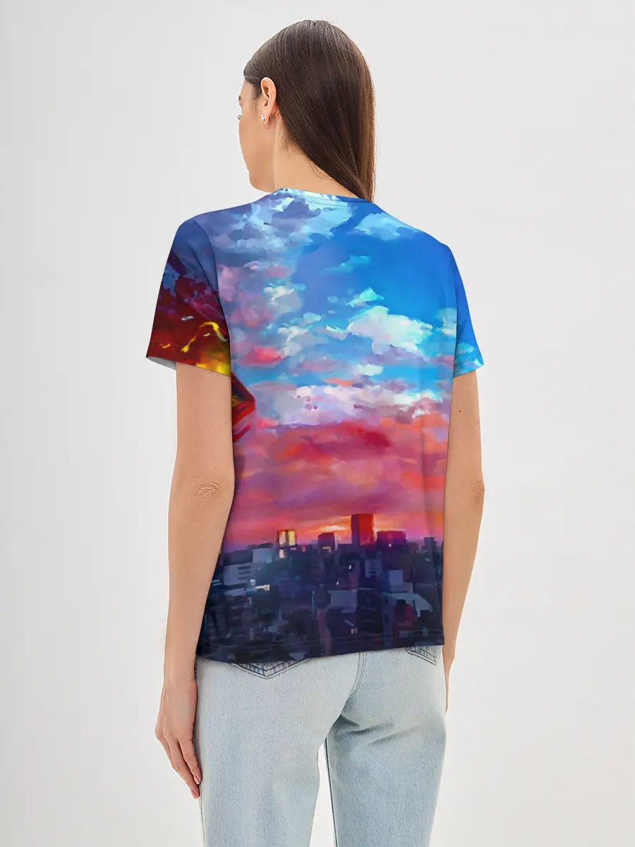 Женская базовая футболка / Токийский гуль