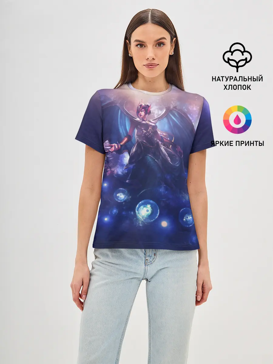 Женская базовая футболка / LOL