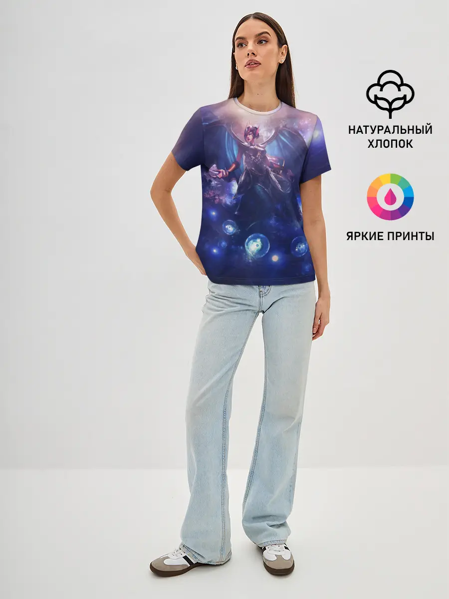 Женская базовая футболка / LOL