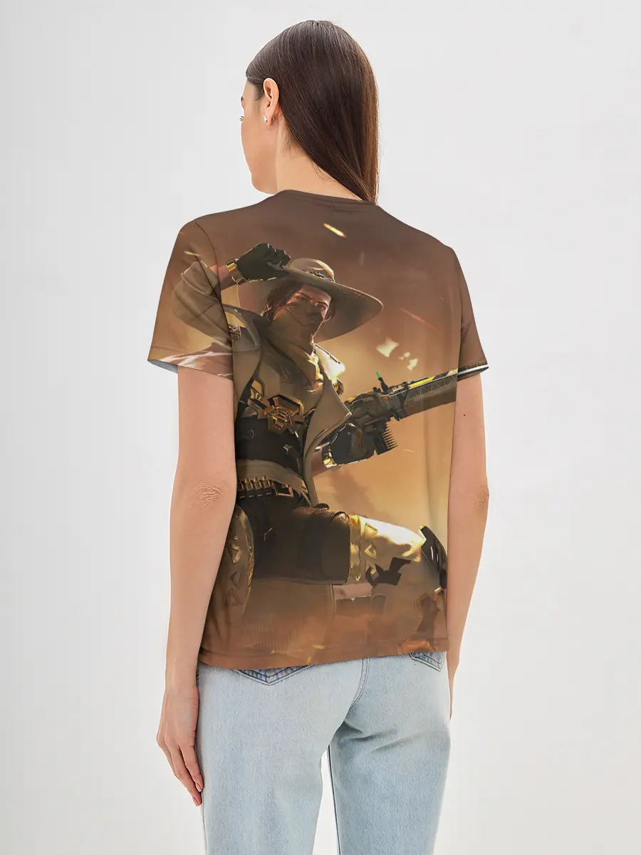 Женская базовая футболка / FREE FIRE