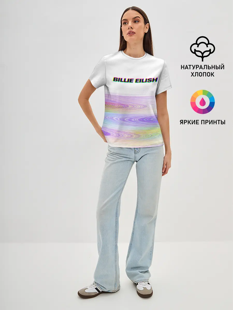 Женская базовая футболка / BILLIE EILISH