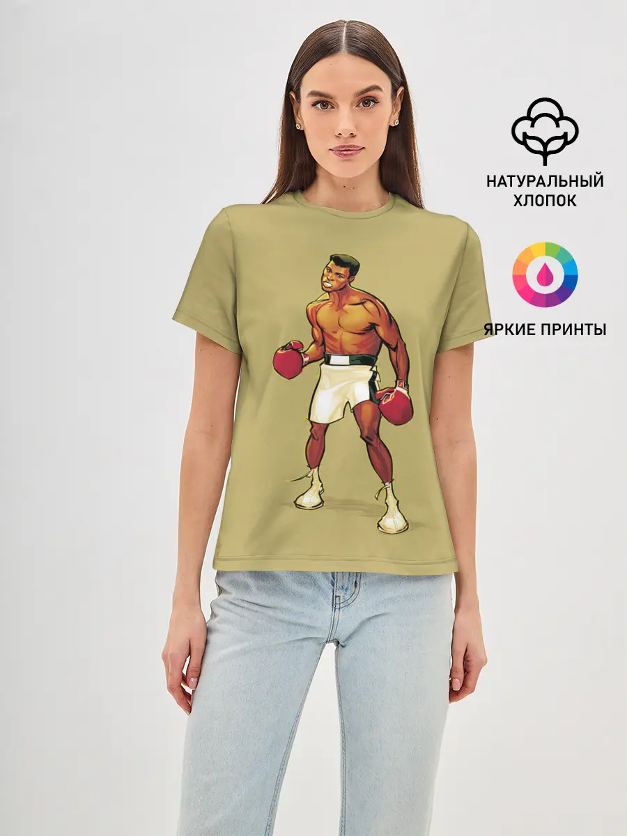 Женская базовая футболка / Ali Art