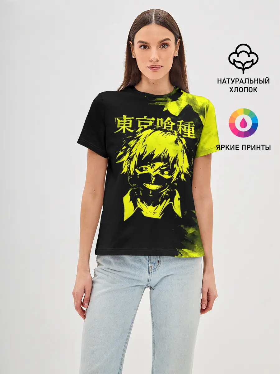 Женская базовая футболка / Канеки Кан