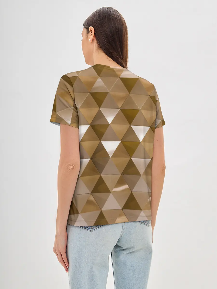 Женская базовая футболка / Кристализация