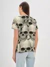 Женская базовая футболка / Черепа