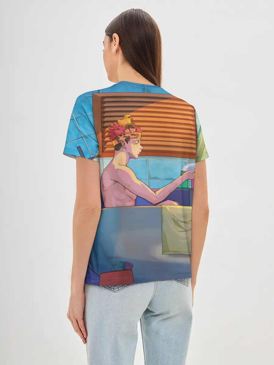 Женская базовая футболка / Магическая Битва