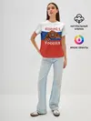 Женская базовая футболка / Вперёд Россия!