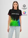 Женская базовая футболка / IMAGINE DRAGONS