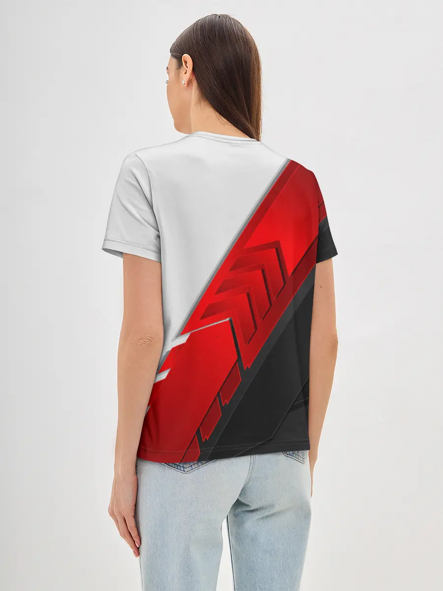 Женская базовая футболка / Porsche