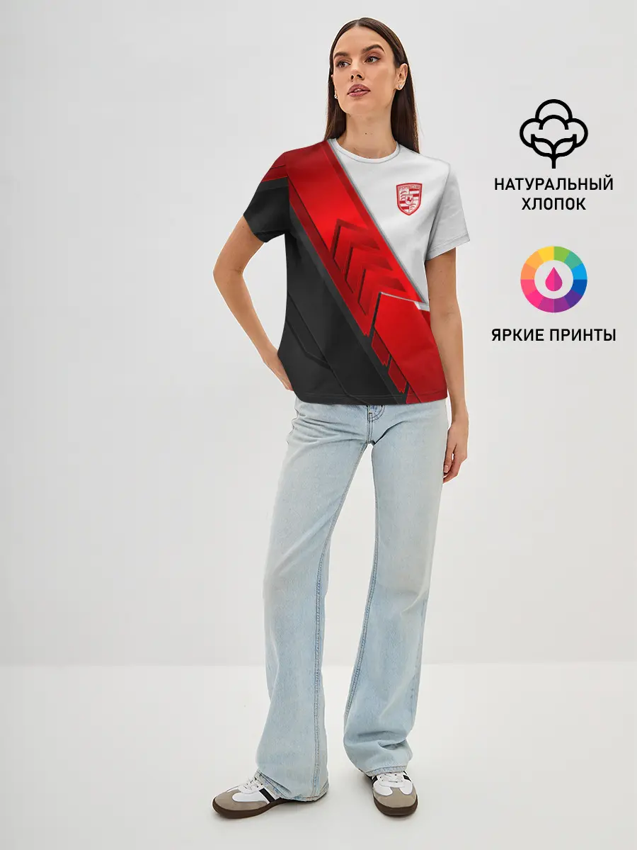 Женская базовая футболка / Porsche