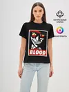 Женская базовая футболка / Алукард Blood