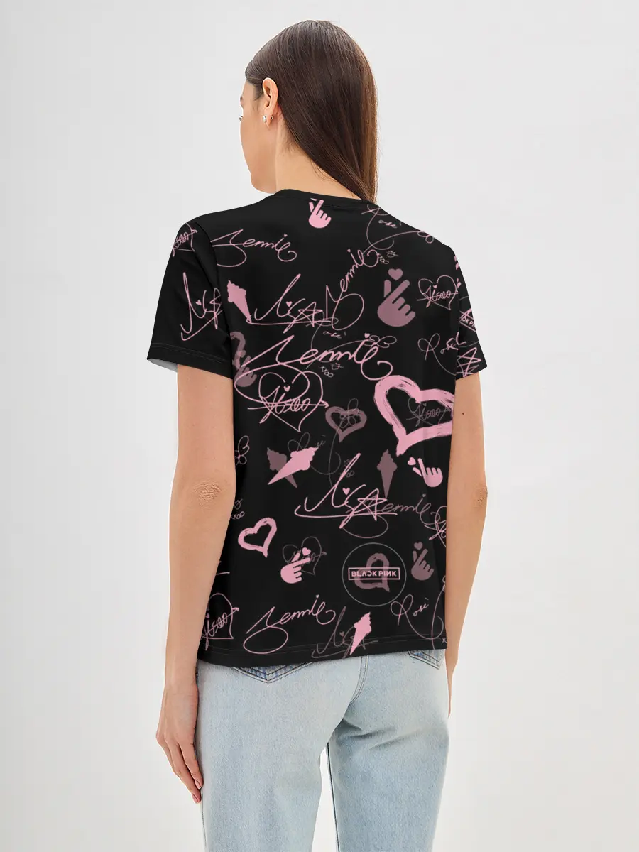 Женская базовая футболка / BLACKPINK
