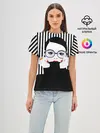 Женская базовая футболка / Fashion girl