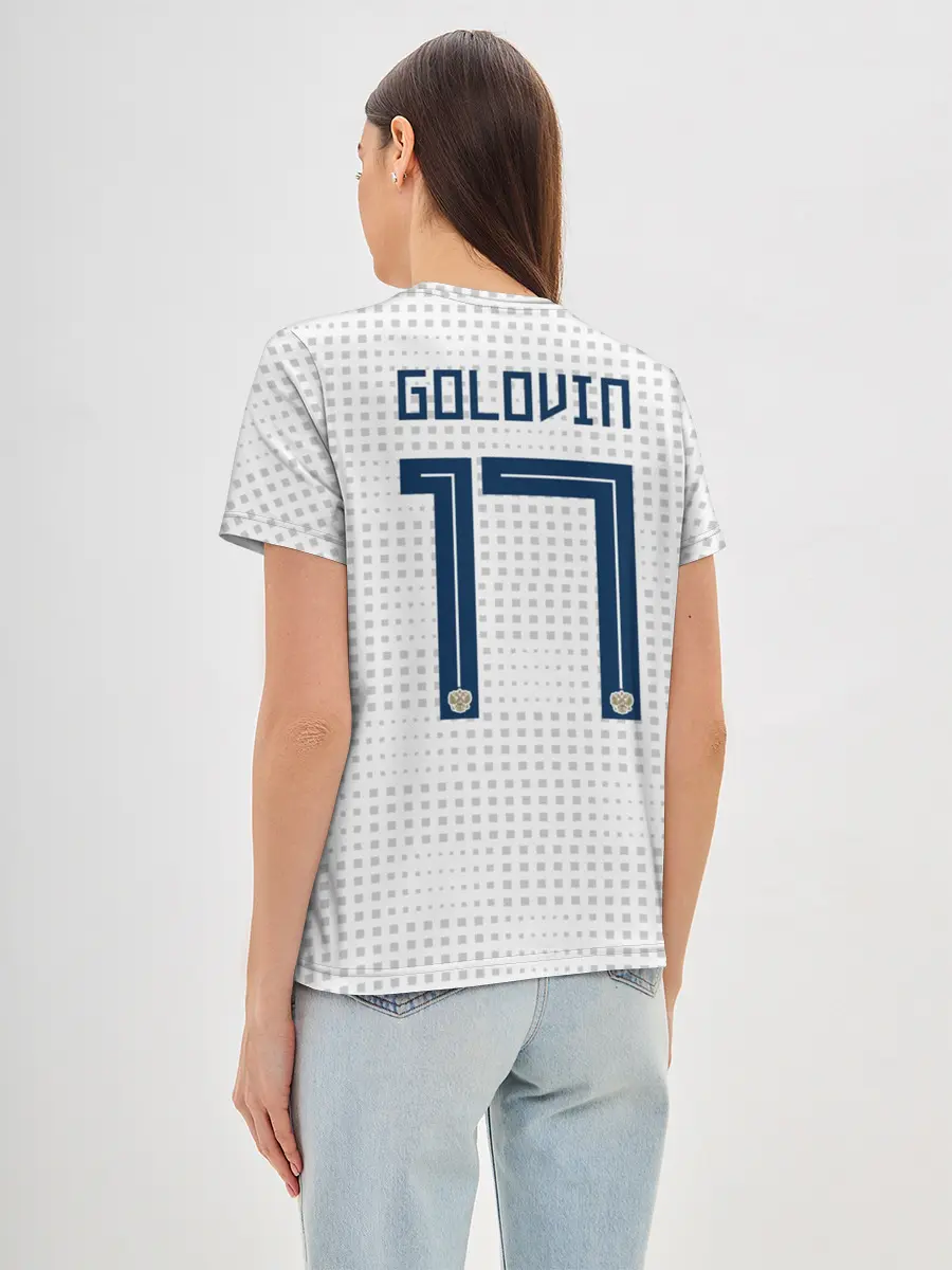 Женская базовая футболка / Головин ЧМ 2018