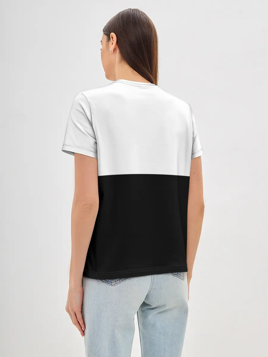 Женская базовая футболка / billie eilish