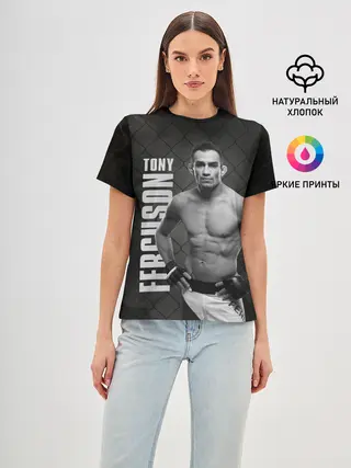 Женская базовая футболка / Tony Ferguson