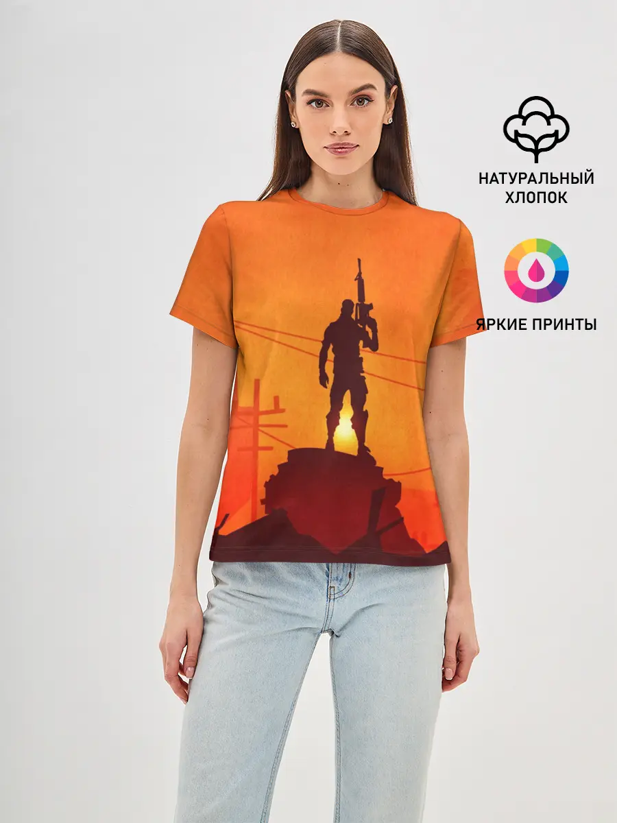 Женская базовая футболка / FORTNITE