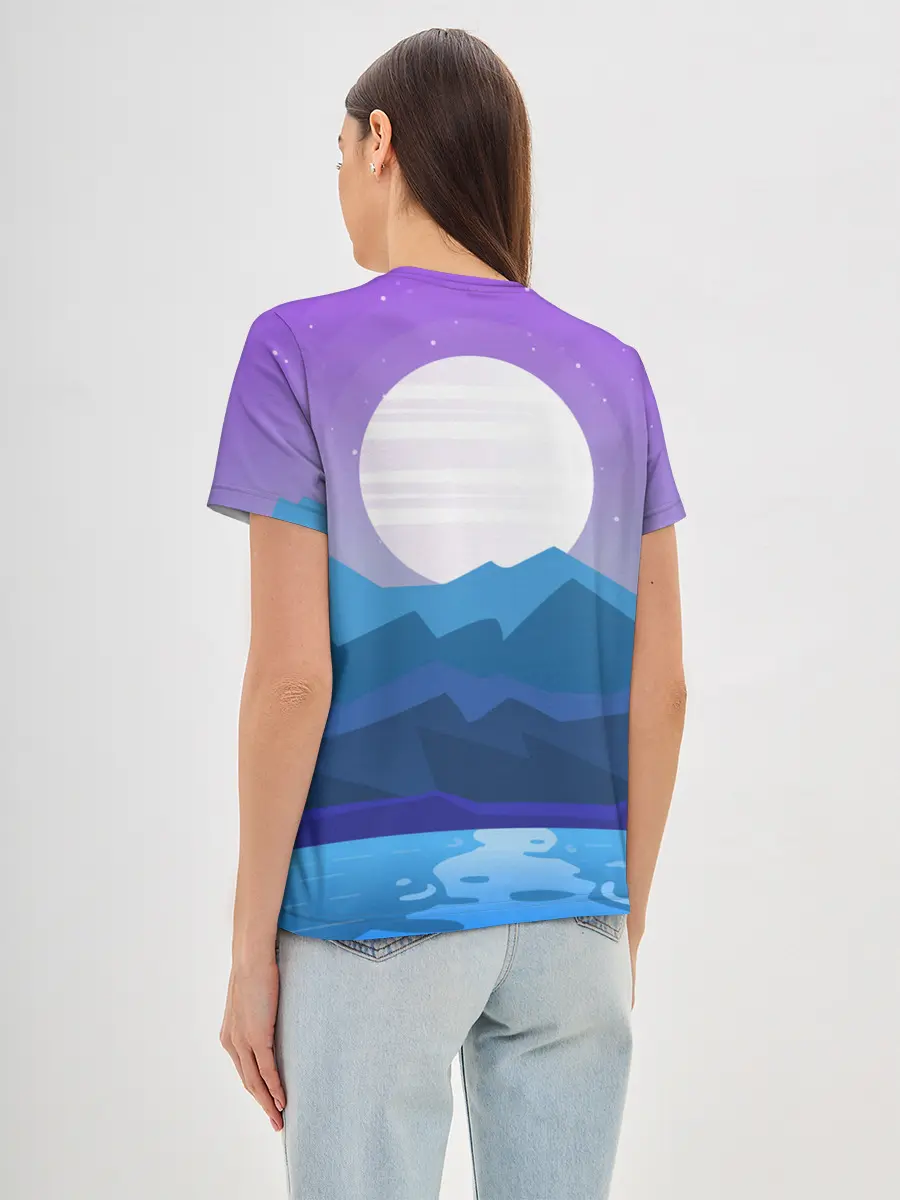 Женская базовая футболка / Undertale