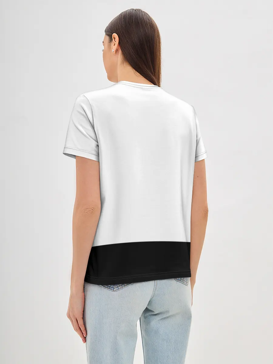 Женская базовая футболка / Агата Кристи 7