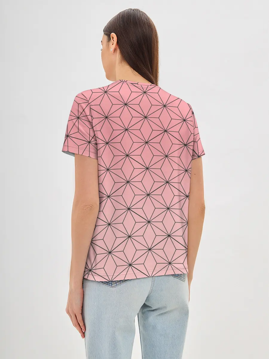 Женская базовая футболка / NEZUKO KAMADO | KIMETSU NO YAIBA