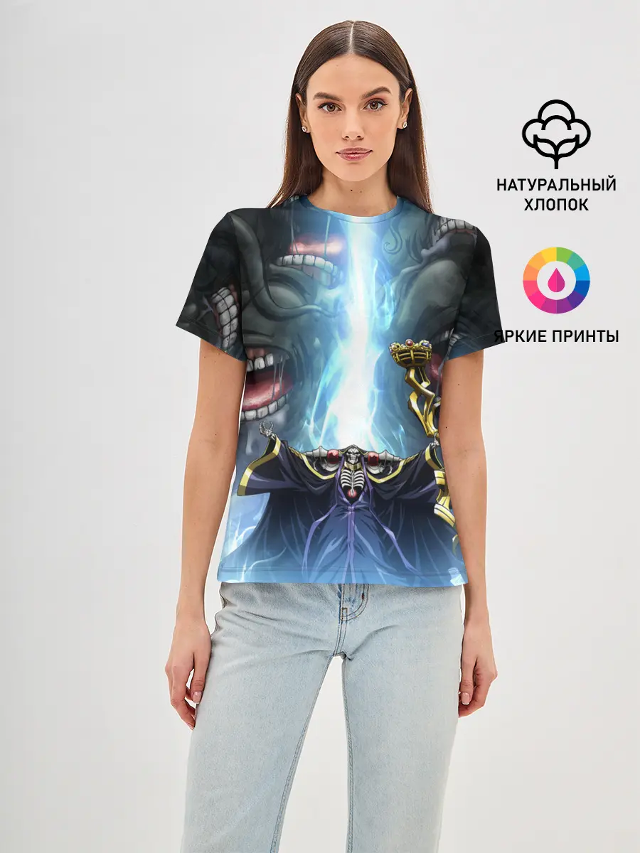 Женская базовая футболка / Оверлорд Пасти