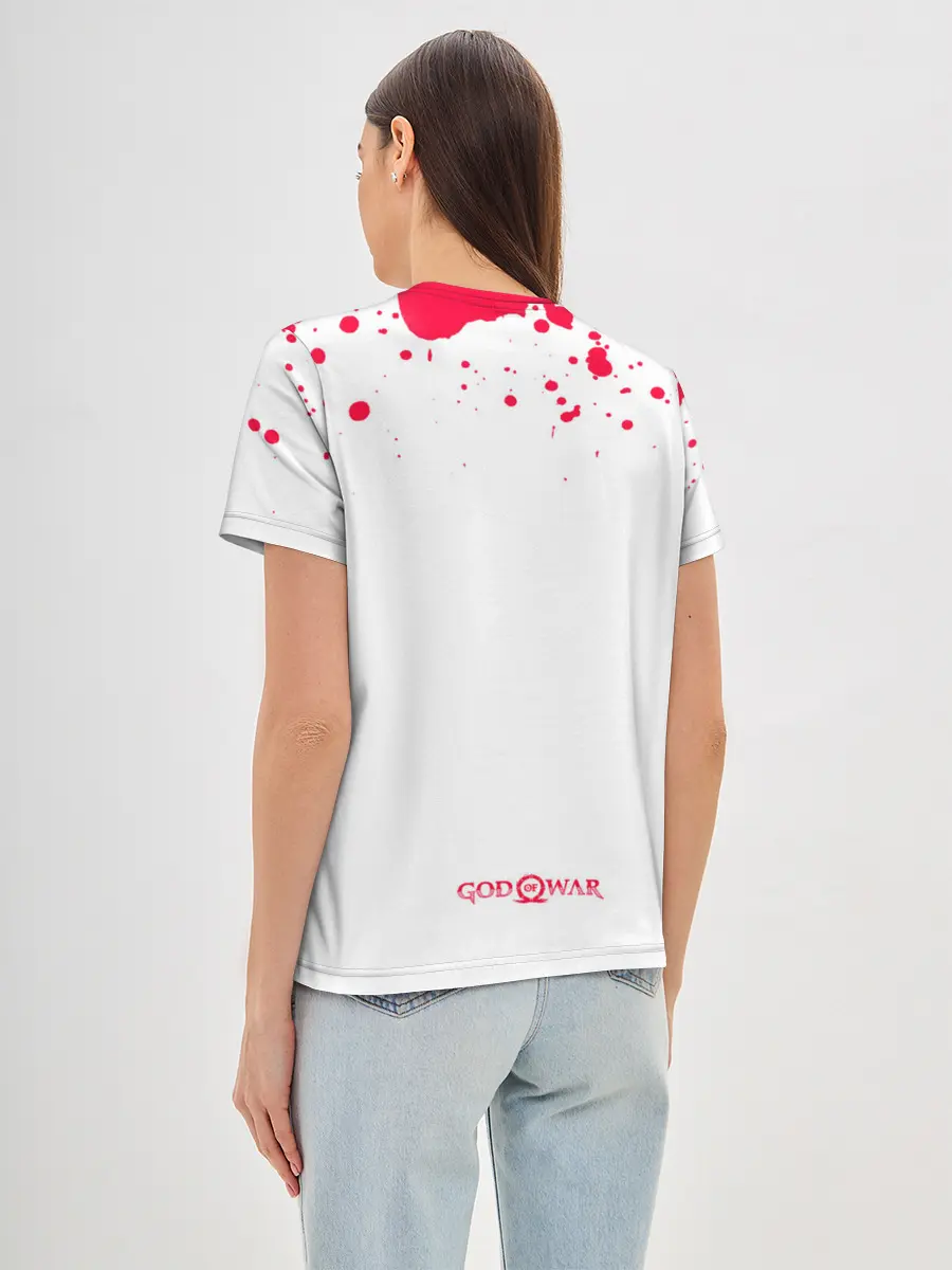 Женская базовая футболка / Young Kratos