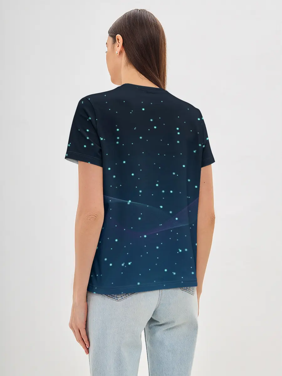 Женская базовая футболка / Совенок летчик