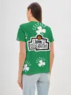 Женская базовая футболка / Boston celtics, nba