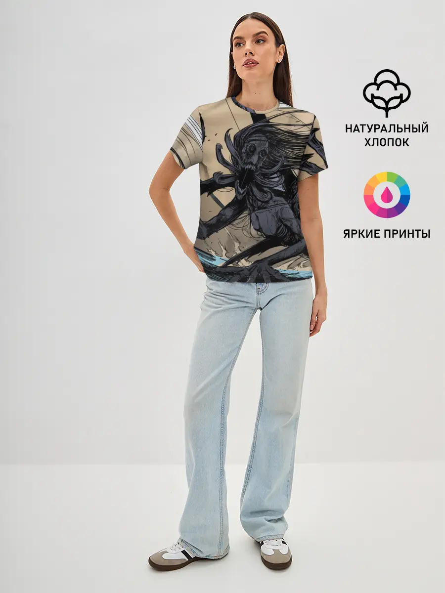 Женская базовая футболка / Мерико Чан