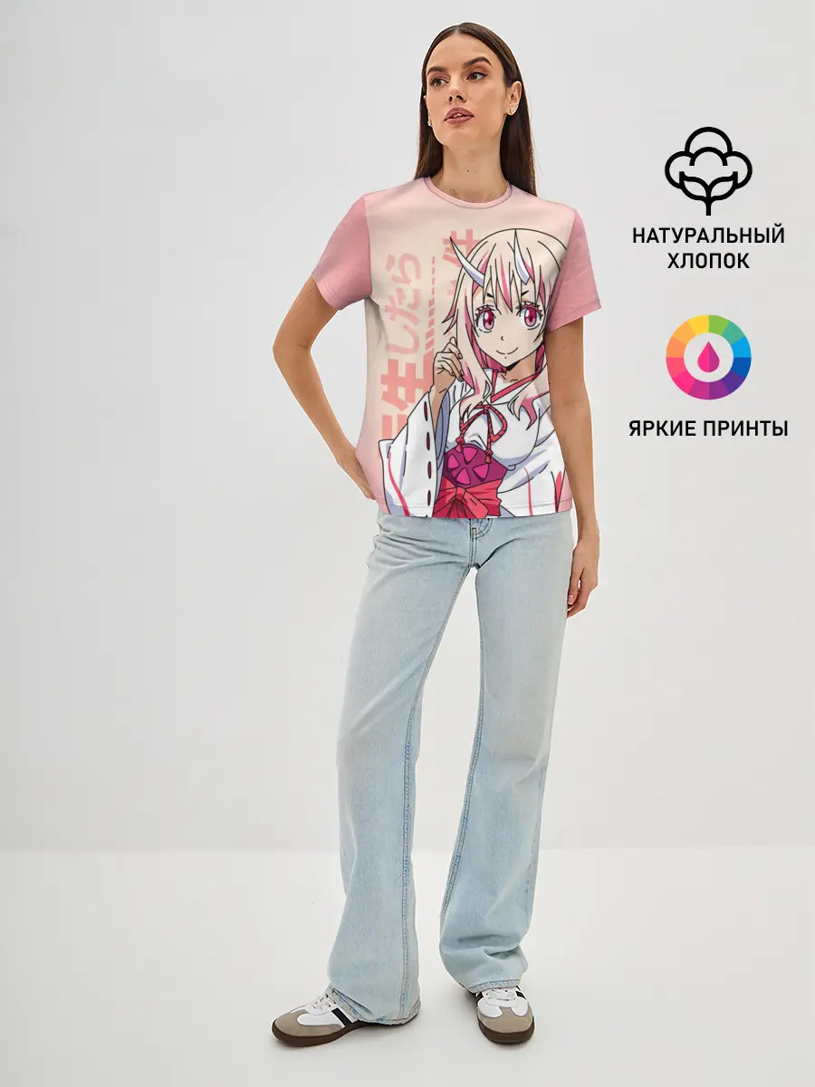 Женская базовая футболка / TenSura, Шуна