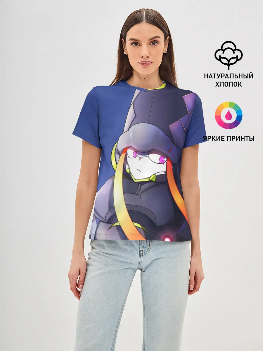 Женская базовая футболка / гениста франкс