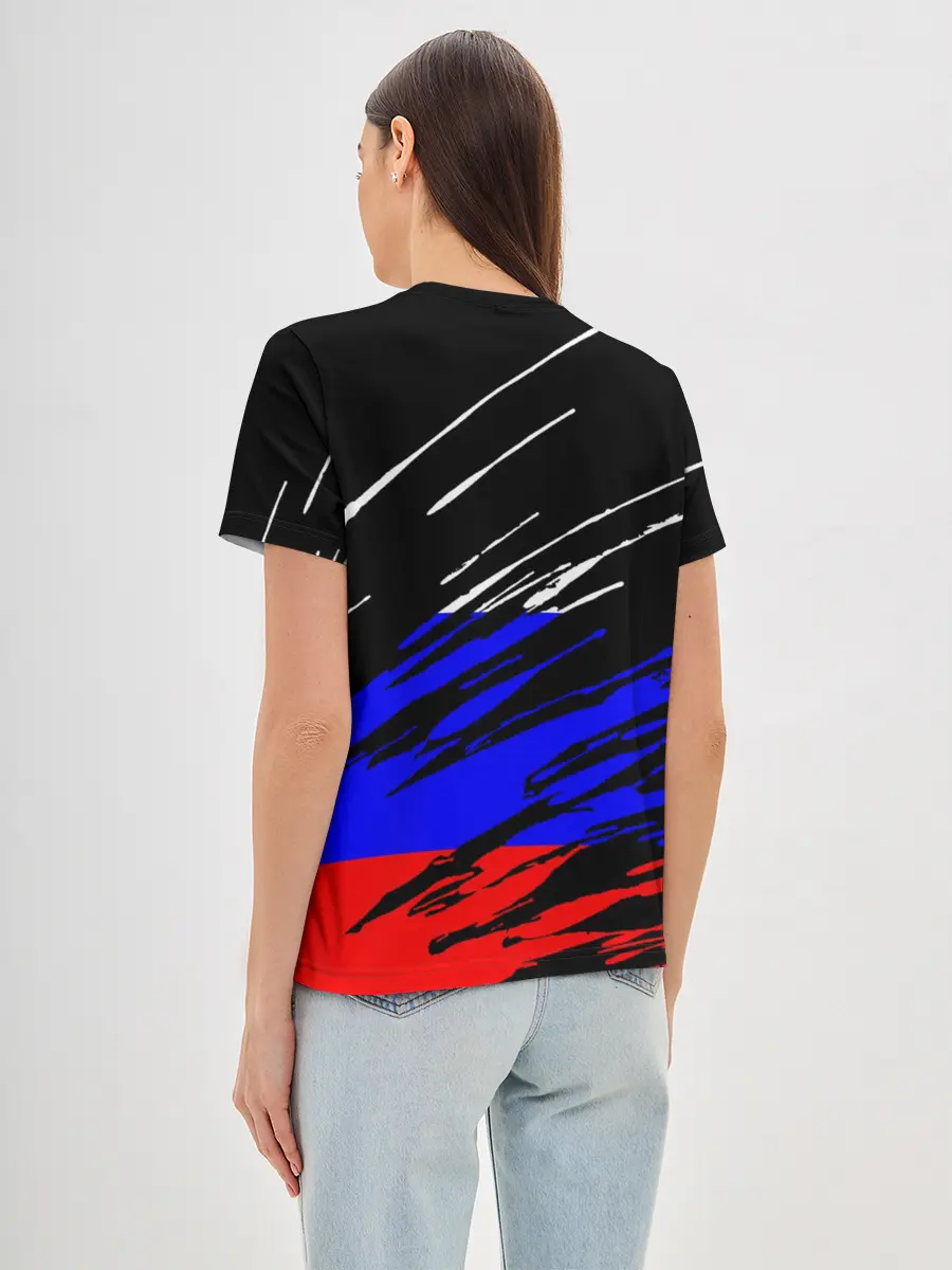 Женская базовая футболка / Русский Стиль