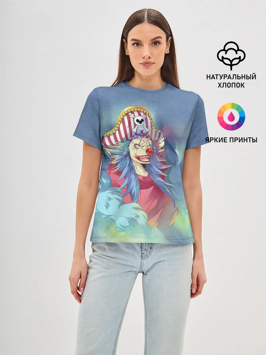 Женская базовая футболка / Клоун Багги