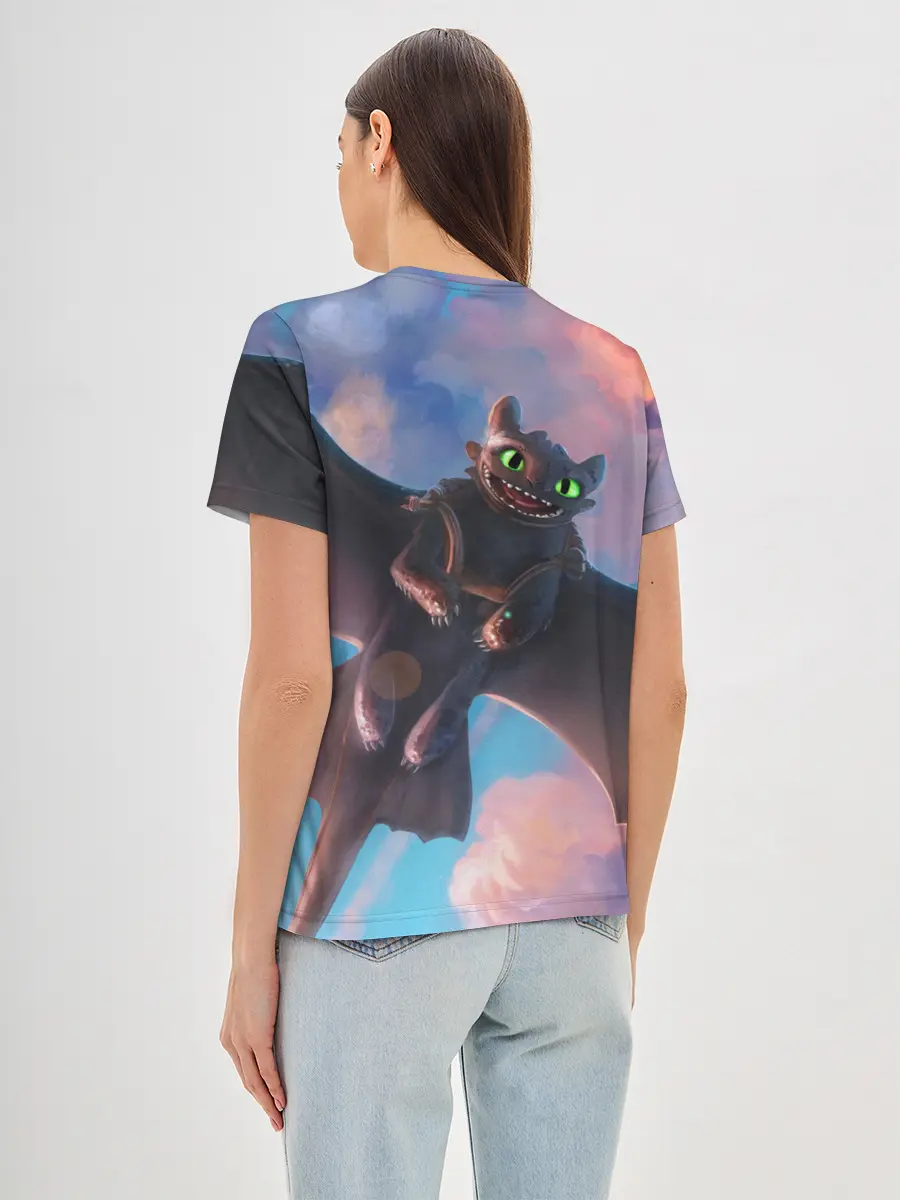 Женская базовая футболка / Беззубик