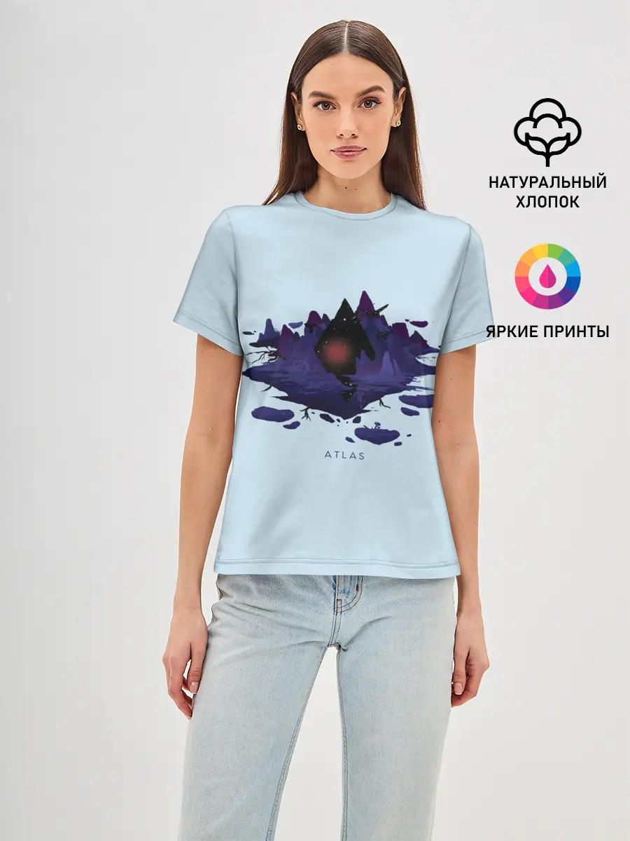 Женская базовая футболка / Atlas