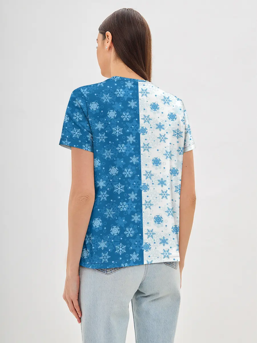 Женская базовая футболка / С Новым Годом