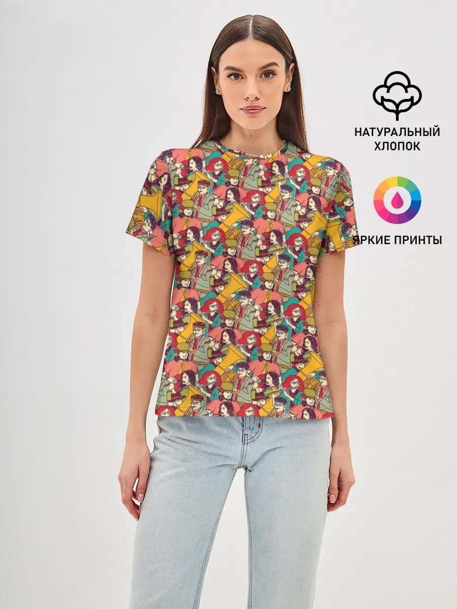 Женская базовая футболка / Оркестр