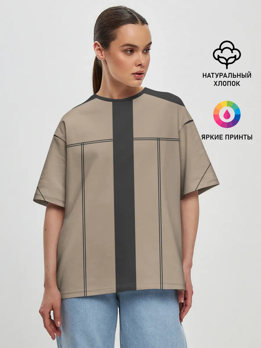 Женская футболка оверсайз / ОДЕЖДА МАРКУСА