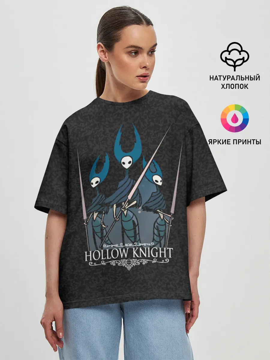 Женская футболка оверсайз / Hollow Knight