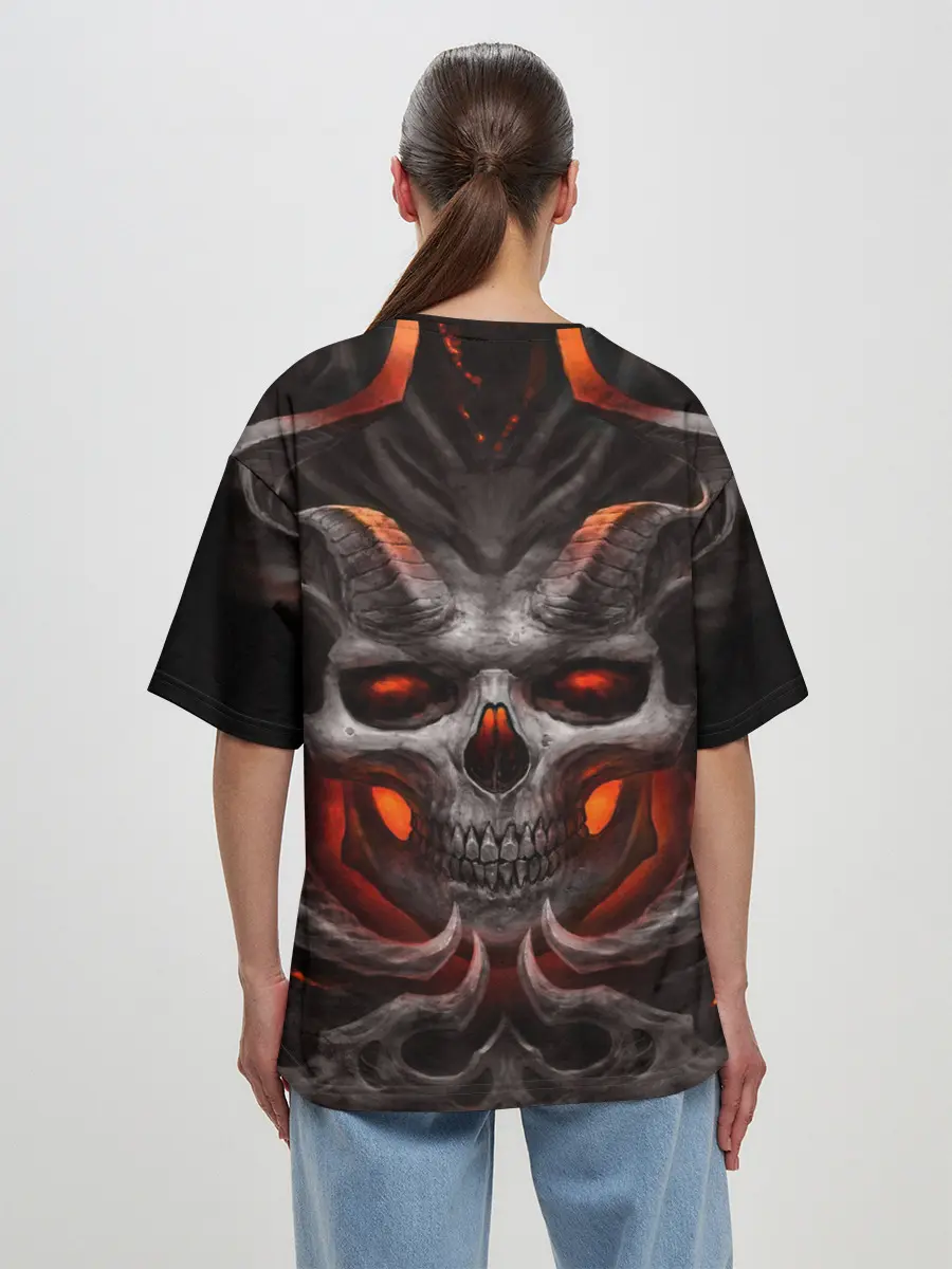 Женская футболка оверсайз / Slipknot